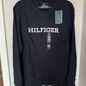 Tommy Hilfiger Navy Long Sleeve Shirt